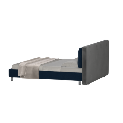 Giovanna Double Bed with Elegant Headboard