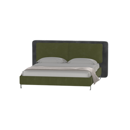 Giovanna Double Bed with Elegant Headboard