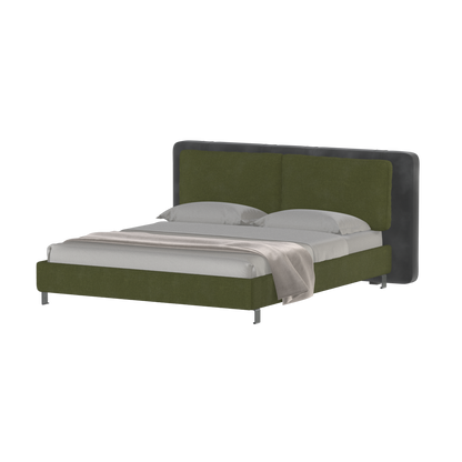 Giovanna Double Bed with Elegant Headboard