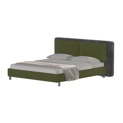 Giovanna Double Bed with Elegant Headboard