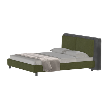 Giovanna Double Bed with Elegant Headboard