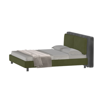 Giovanna Double Bed with Elegant Headboard