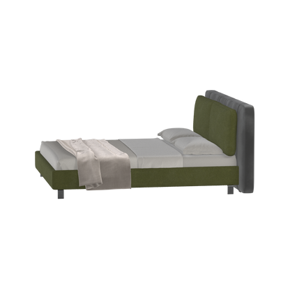 Giovanna Double Bed with Elegant Headboard