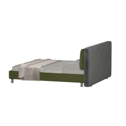 Giovanna Double Bed with Elegant Headboard