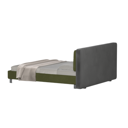 Giovanna Double Bed with Elegant Headboard