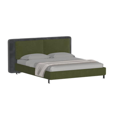 Giovanna Double Bed with Elegant Headboard