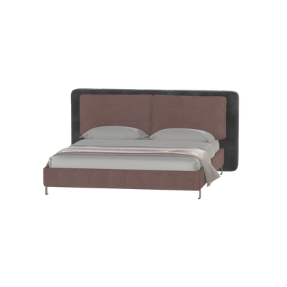 Giovanna Double Bed with Elegant Headboard