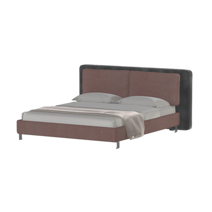 Giovanna Double Bed with Elegant Headboard