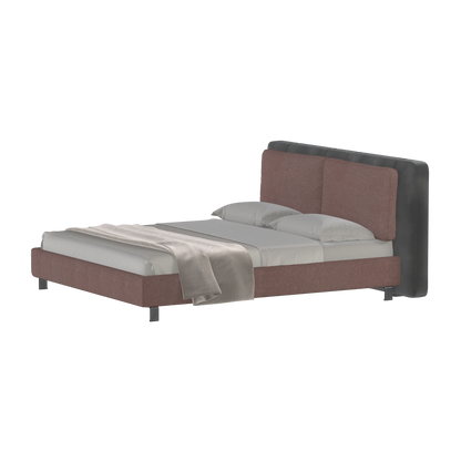 Giovanna Double Bed with Elegant Headboard