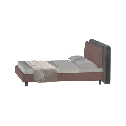 Giovanna Double Bed with Elegant Headboard