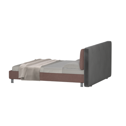 Giovanna Double Bed with Elegant Headboard
