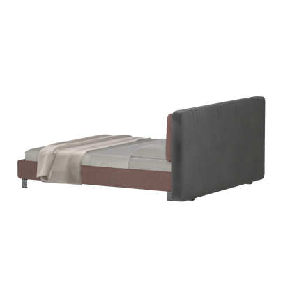 Giovanna Double Bed with Elegant Headboard
