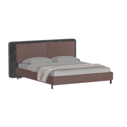 Giovanna Double Bed with Elegant Headboard