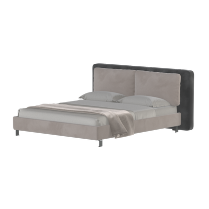 Giovanna Double Bed with Elegant Headboard
