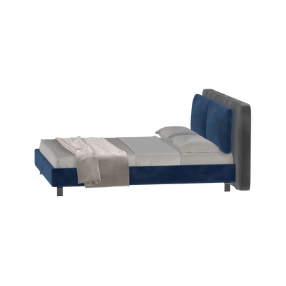 Giovanna Double Bed with Elegant Headboard
