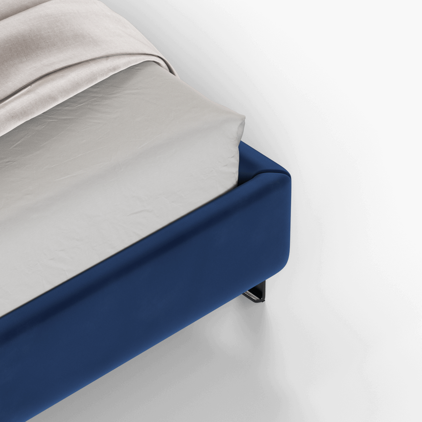 Giovanna Double Bed with Elegant Headboard