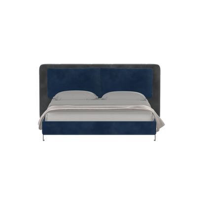 Giovanna Double Bed with Elegant Headboard