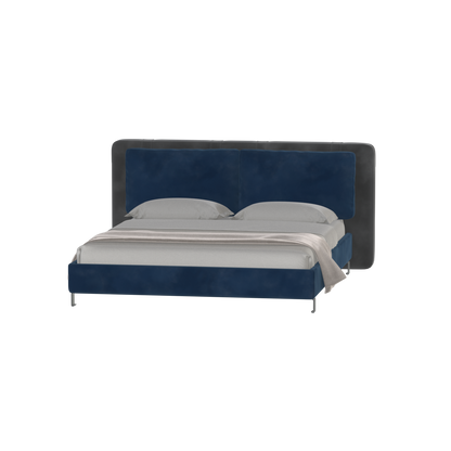 Giovanna Double Bed with Elegant Headboard
