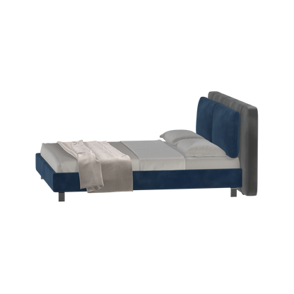 Giovanna Double Bed with Elegant Headboard