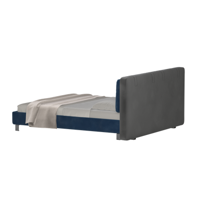 Giovanna Double Bed with Elegant Headboard