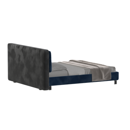Giovanna Double Bed with Elegant Headboard
