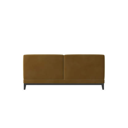 Infinity Upholstered Double Bed with Elegant Headboard
