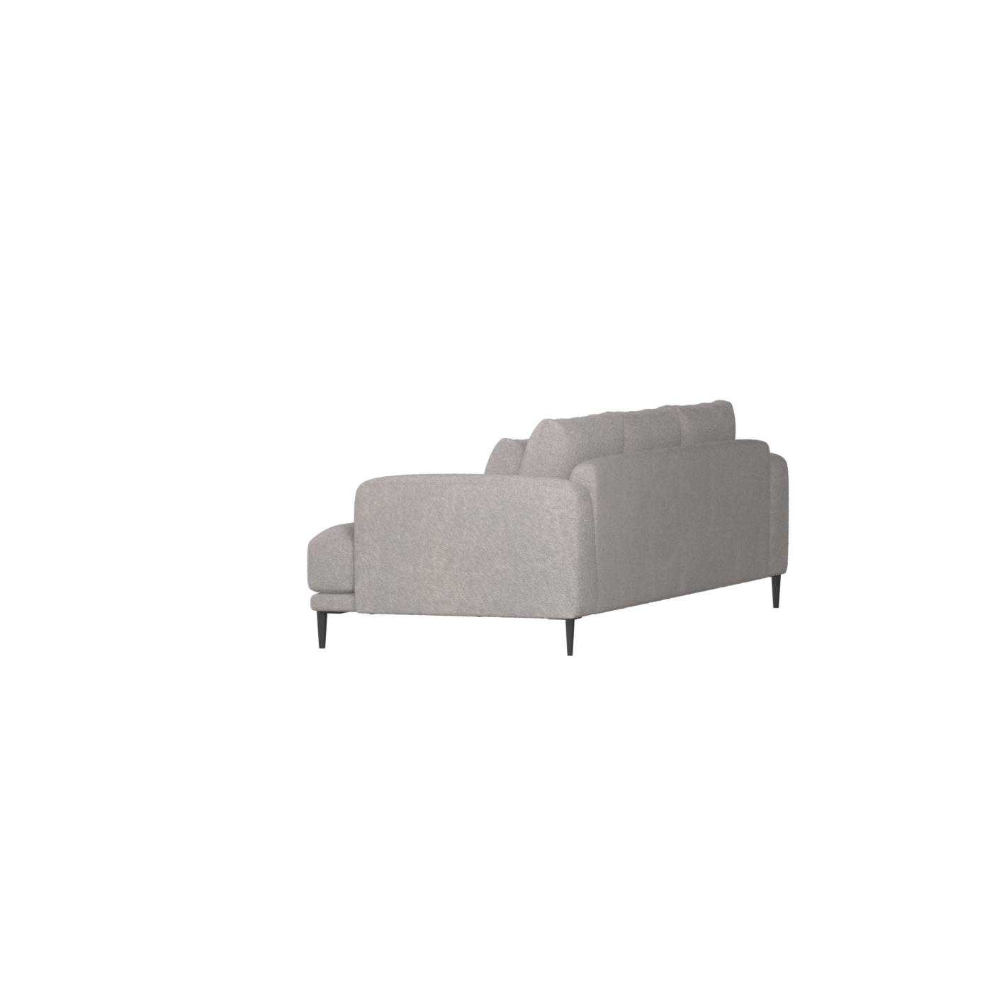 Canapé d'angle modulaire Joe – Finition en tissu de haute qualité