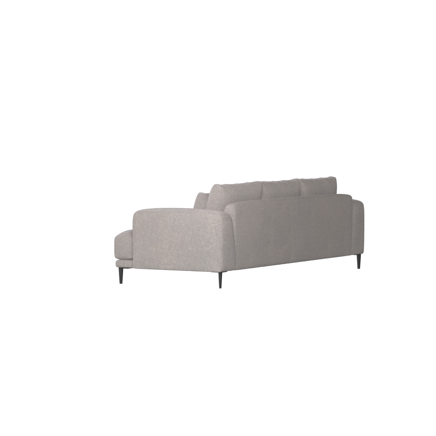 Canapé d'angle modulaire Joe – Finition en tissu de haute qualité