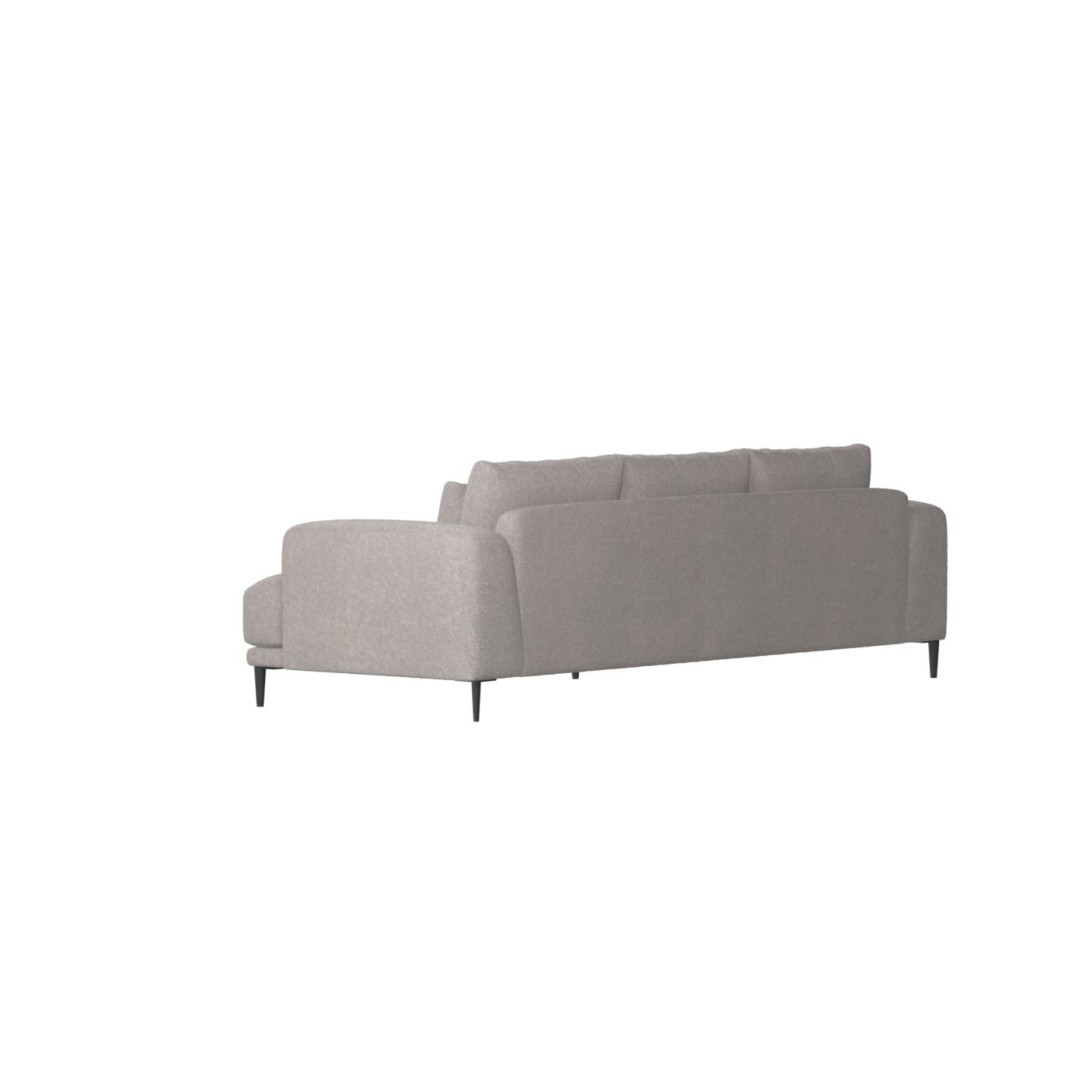 Canapé d'angle modulaire Joe – Finition en tissu de haute qualité
