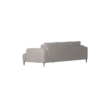 Canapé d'angle modulaire Joe – Finition en tissu de haute qualité