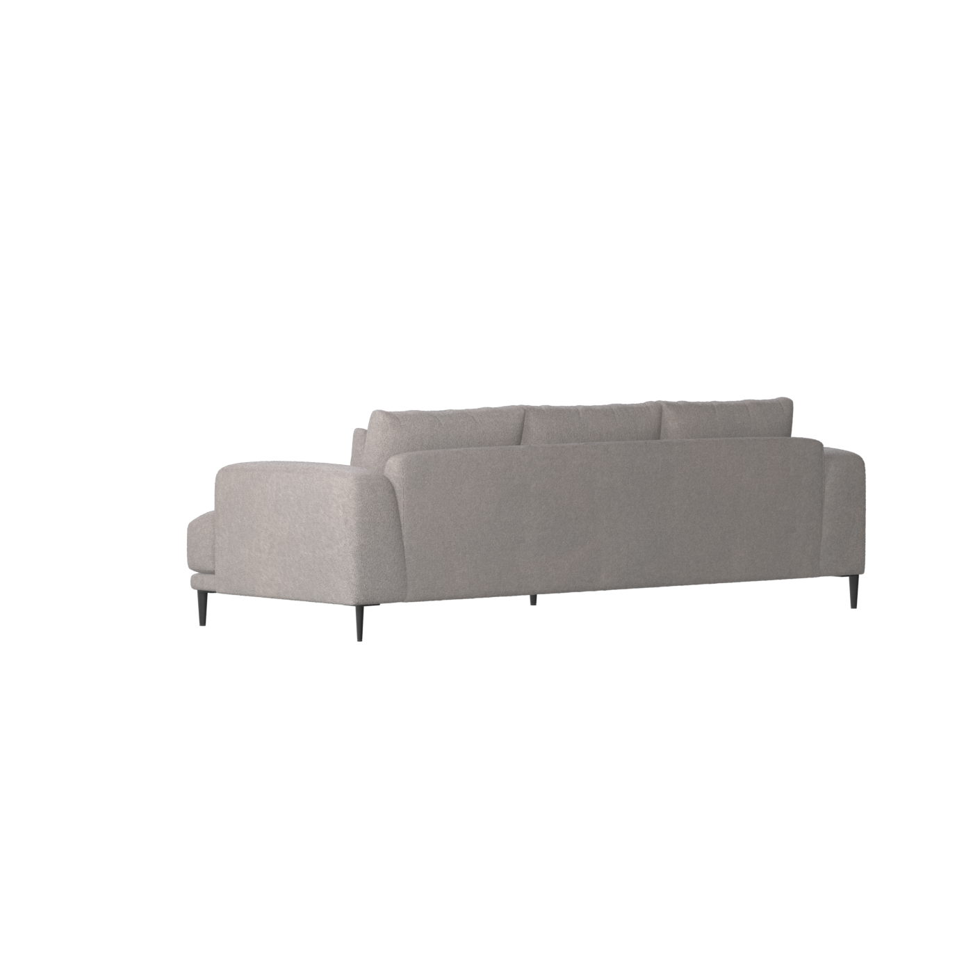 Canapé d'angle modulaire Joe – Finition en tissu de haute qualité