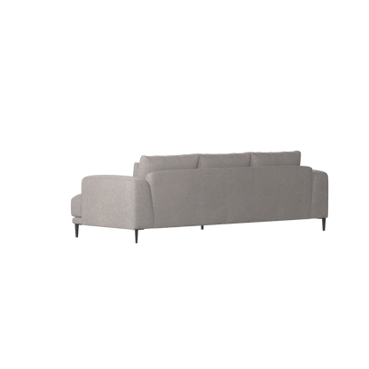 Canapé d'angle modulaire Joe – Finition en tissu de haute qualité
