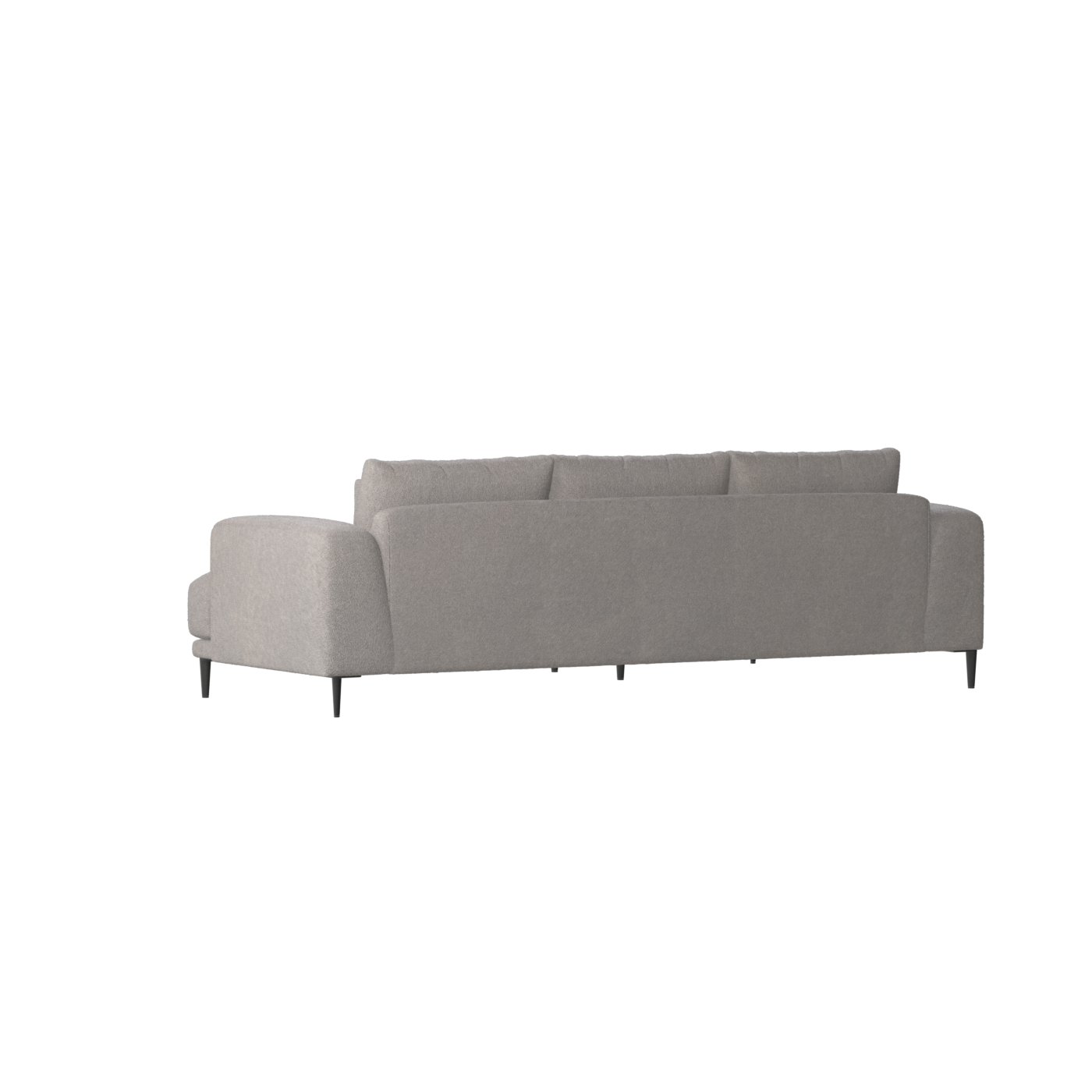 Canapé d'angle modulaire Joe – Finition en tissu de haute qualité