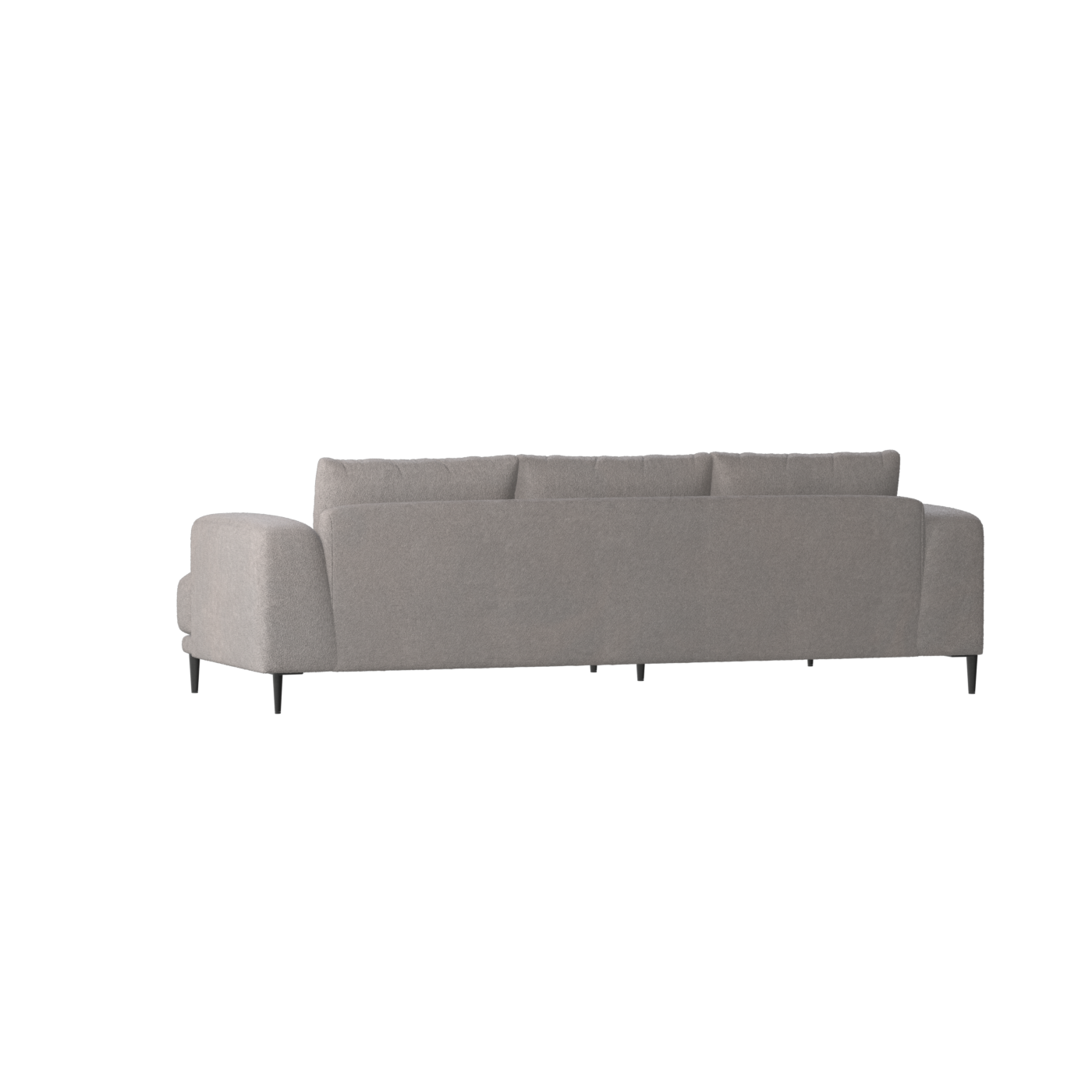 Canapé d'angle modulaire Joe – Finition en tissu de haute qualité