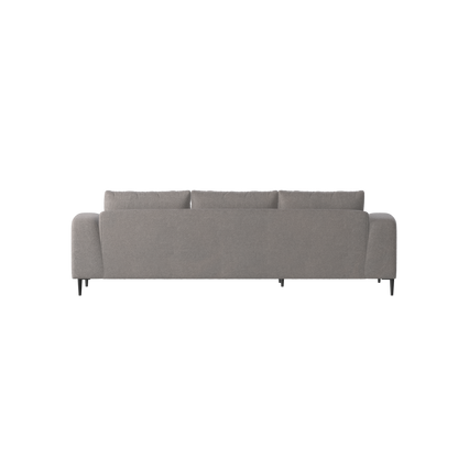 Canapé d'angle modulaire Joe – Finition en tissu de haute qualité