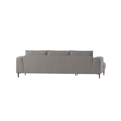 Canapé d'angle modulaire Joe – Finition en tissu de haute qualité