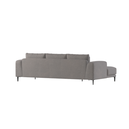 Canapé d'angle modulaire Joe – Finition en tissu de haute qualité