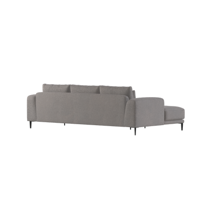 Canapé d'angle modulaire Joe – Finition en tissu de haute qualité