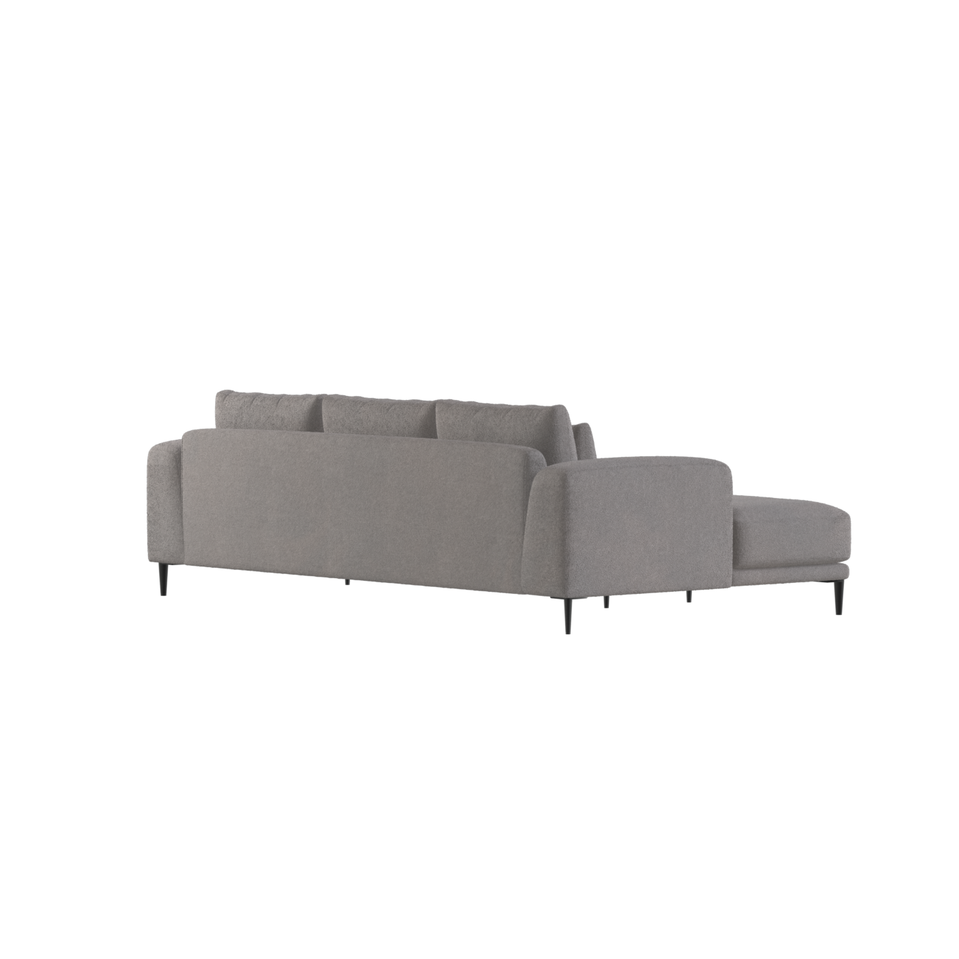 Canapé d'angle modulaire Joe – Finition en tissu de haute qualité