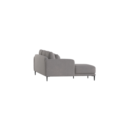 Canapé d'angle modulaire Joe – Finition en tissu de haute qualité