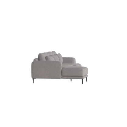 Canapé d'angle modulaire Joe – Finition en tissu de haute qualité