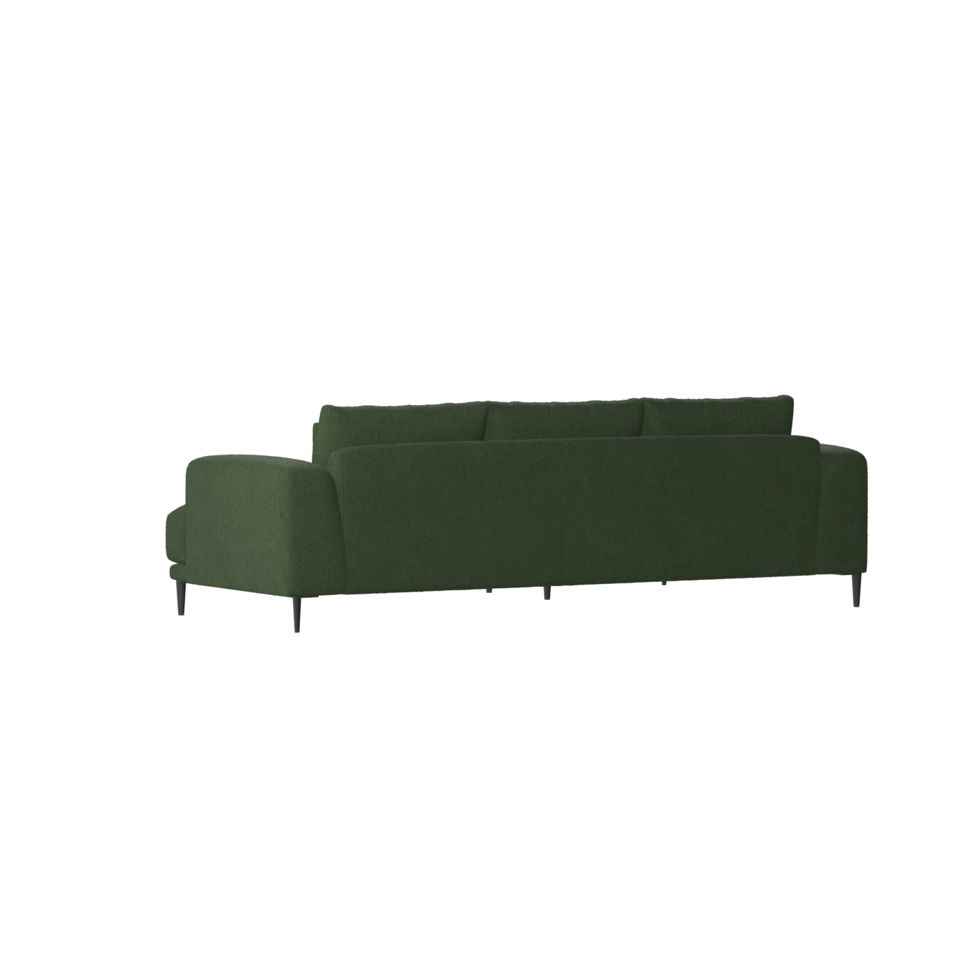 Canapé d'angle modulaire Joe – Finition en tissu de haute qualité