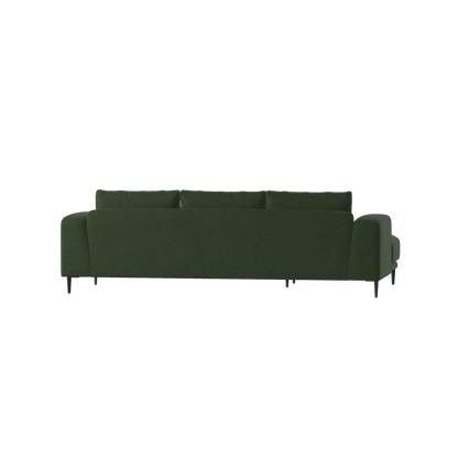 Canapé d'angle modulaire Joe – Finition en tissu de haute qualité