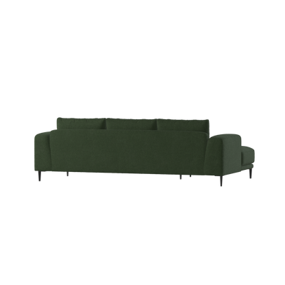 Canapé d'angle modulaire Joe – Finition en tissu de haute qualité