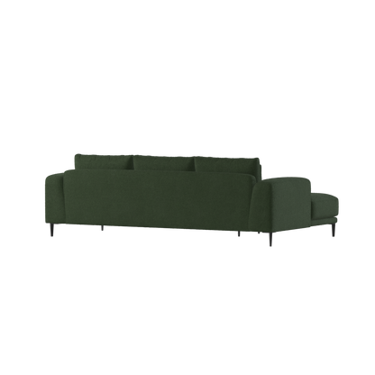 Canapé d'angle modulaire Joe – Finition en tissu de haute qualité