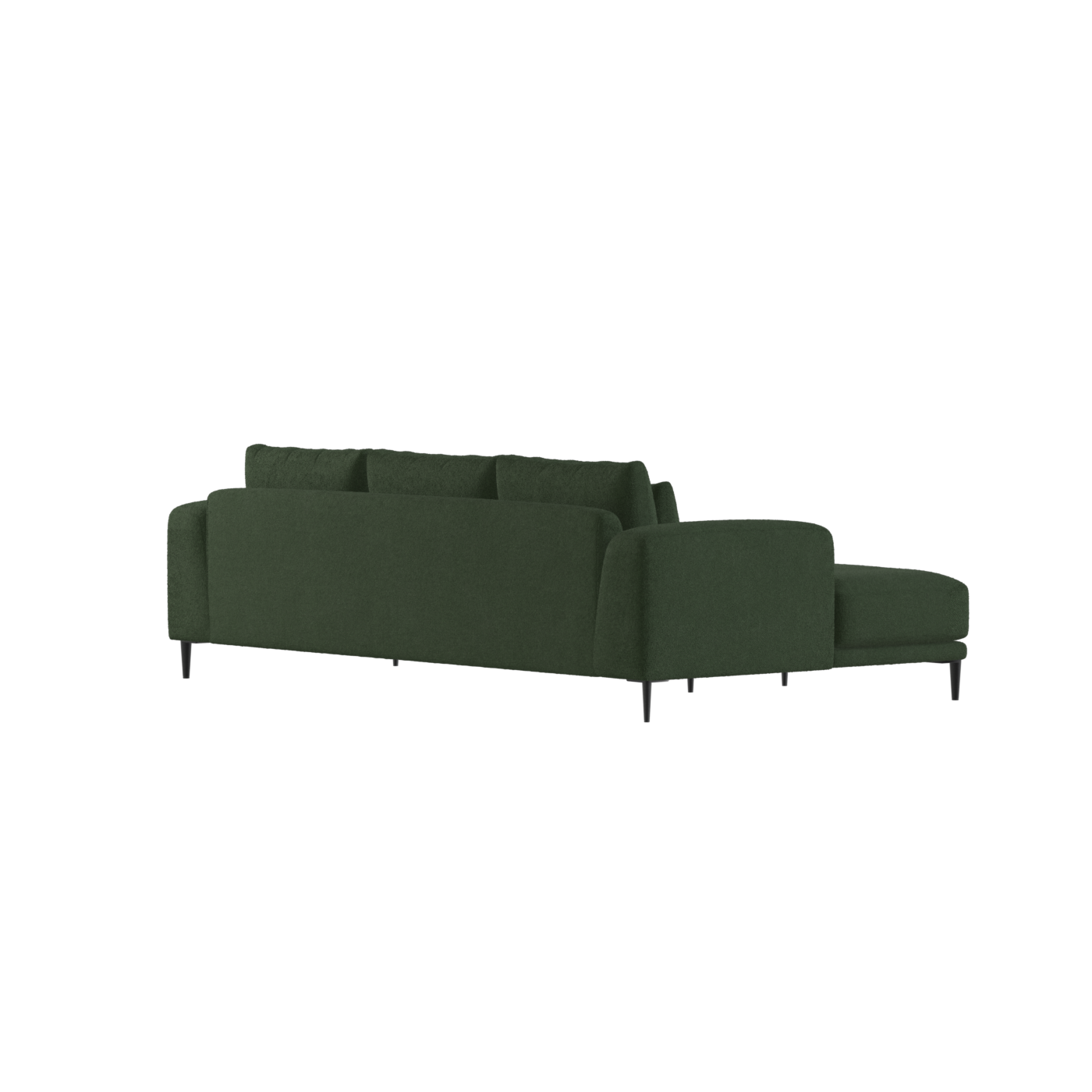 Canapé d'angle modulaire Joe – Finition en tissu de haute qualité