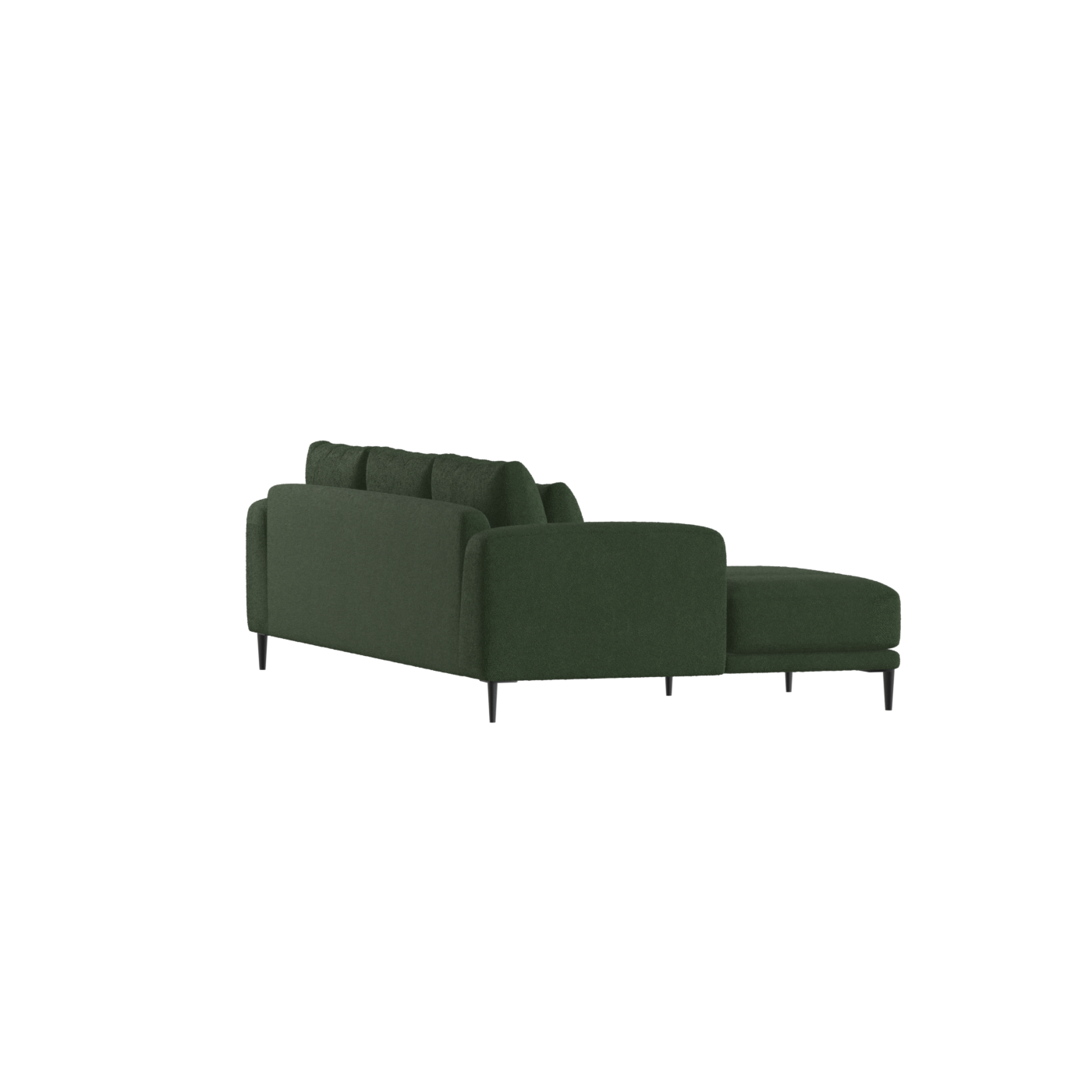 Canapé d'angle modulaire Joe – Finition en tissu de haute qualité