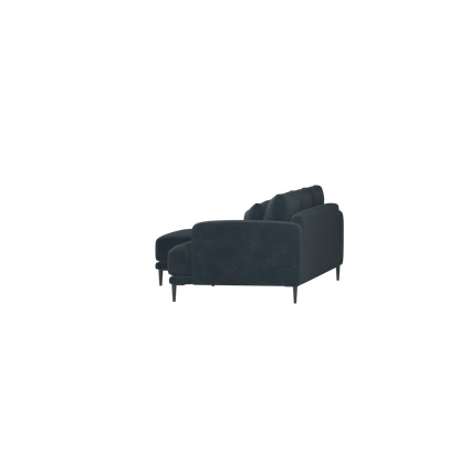 Canapé d'angle modulaire Joe – Finition en tissu de haute qualité