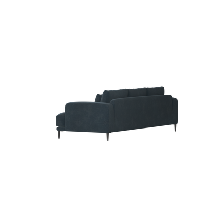 Canapé d'angle modulaire Joe – Finition en tissu de haute qualité