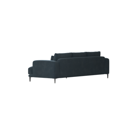 Canapé d'angle modulaire Joe – Finition en tissu de haute qualité